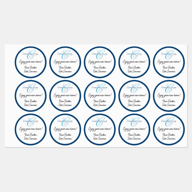 Kameronteamets vattentäta Tack Klistermärke (Ark)