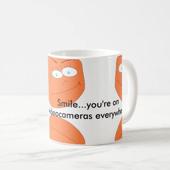 Kameror överallt Mugg (Framsida höger)