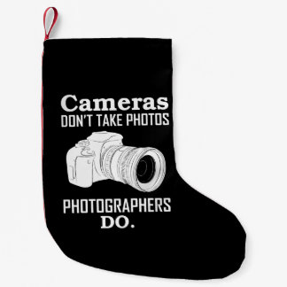Kameror ta inte fotografier fotografi liten julstrumpa