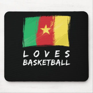 Kamerun älskar basketboll musmatta