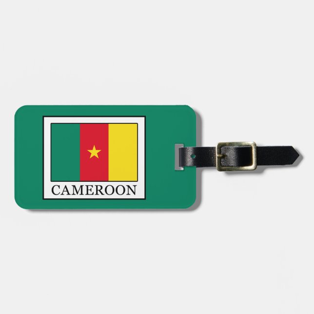 Kamerun Bagagebricka (Horisontell Framsida)