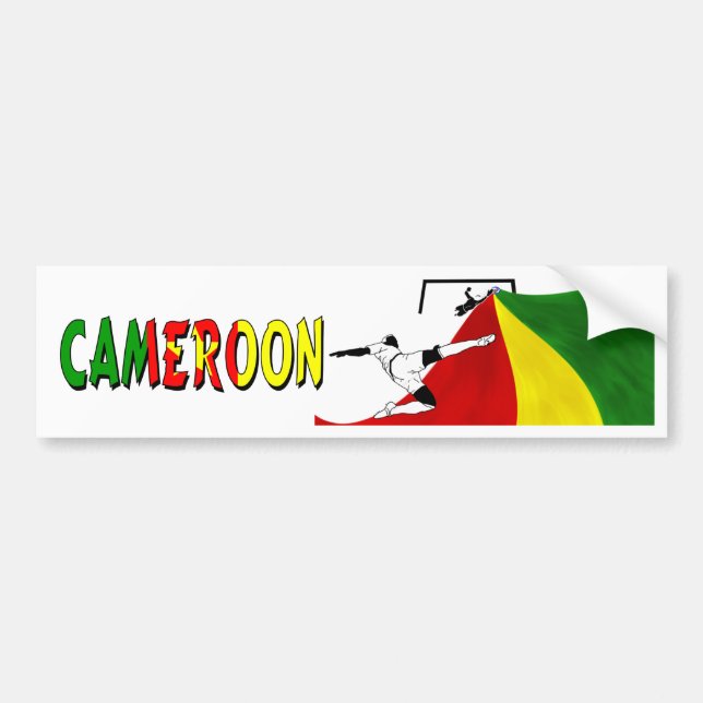 Kamerun Bildekal (Framsidan)