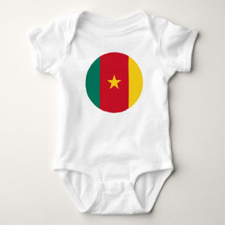 Kamerun flagga baby jersey bodydress t shirt