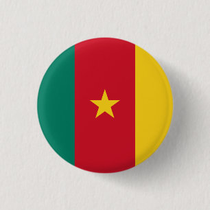 Kamerun-Flagga, Flagga Kamerun Knapp