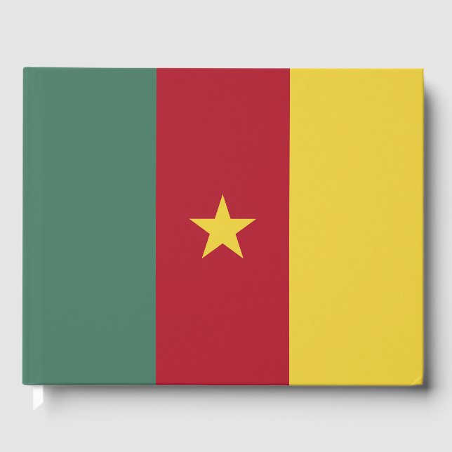 Kamerun flagga gästböcker (Framsida)