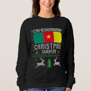 Kamerun Flagga Kamerunisk julsötare T Shirt