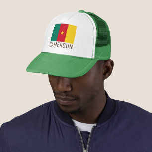 Kamerun Flagga Keps