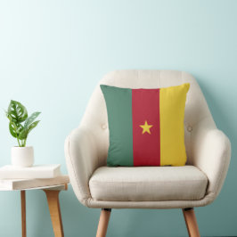 Kamerun flagga kudde
