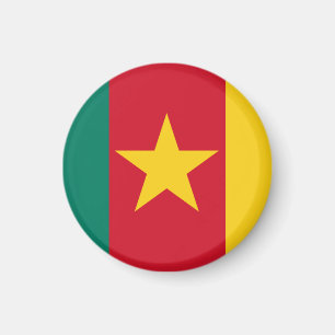 Kamerun Flagga Magnet