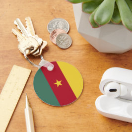 Kamerun flagga nyckelring