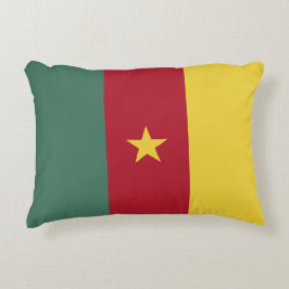 Kamerun flagga prydnadskudde