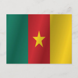 Kamerun flagga vykort