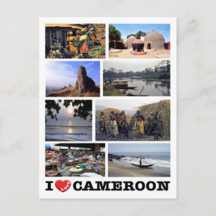 Kamerun - I Kärlek - Vykort