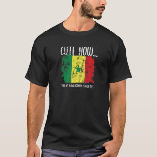 Kamerun Kameruns Flagga Proud Cute nu till Mel T Shirt