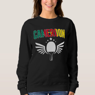 Kamerun Ping Pong Kamerunsk Bordtennis Supporter T Shirt