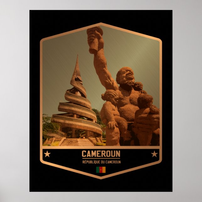 Kamerun Poster (Framsidan)