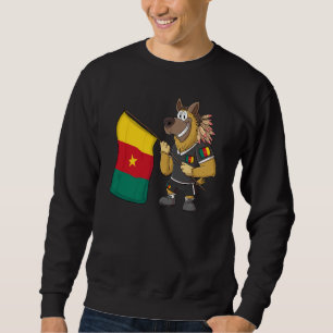 Kamerun Rasta Hund Lång Ärmad Tröja