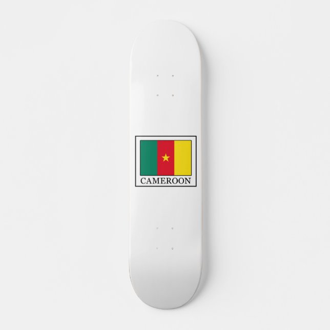 Kamerun Skateboard Bräda 20,5 Cm (Framsida)
