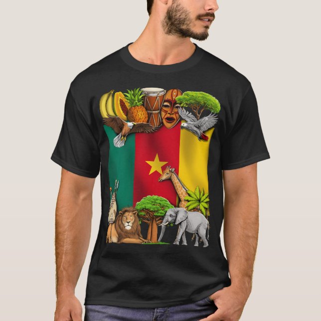 Kamerun T Shirt (Framsida)
