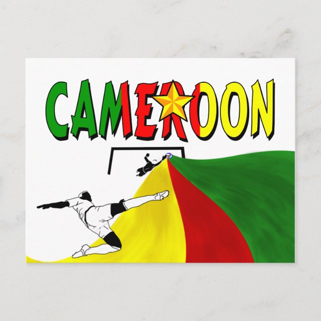 Kamerun Vykort (Framsida)