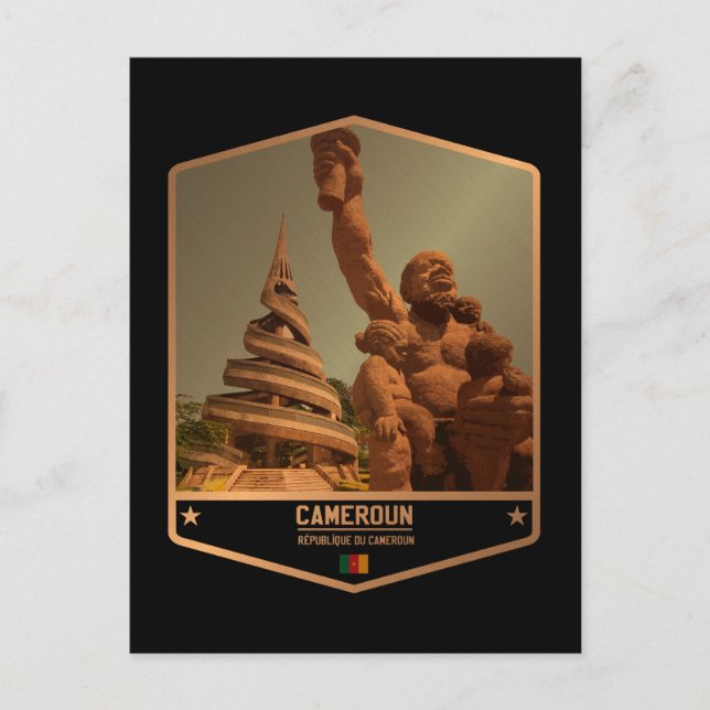 Kamerun Vykort (Framsida)