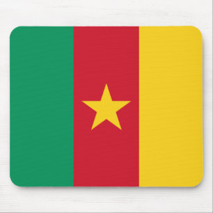 Kamerunflagga Mousepad Musmatta
