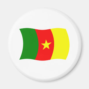 Kameruns flagga Magnet