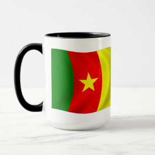 Kameruns flagga mugg