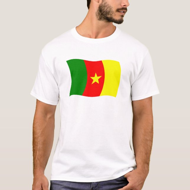 Kameruns flagga tröja (Framsida)