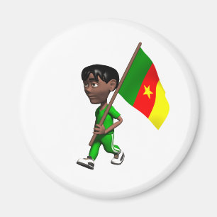 Kamerunsk pojke magnet