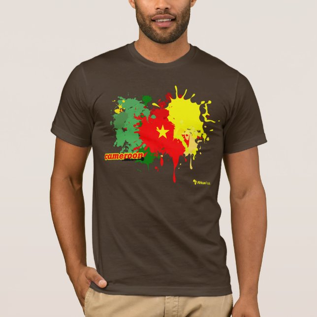 Kamerunstänkmörk T-shirt (Framsida)