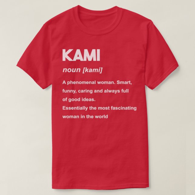 Kami 10 t shirt (Design framsida)