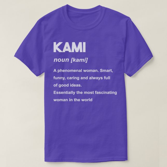 Kami 13 t shirt (Design framsida)