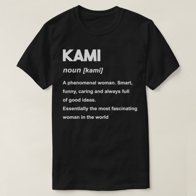 Kami 24 t shirt (Design framsida)