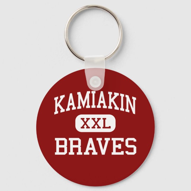 Kamiakin - Braves - High - Kennewick Washington Nyckelring (Framsida)
