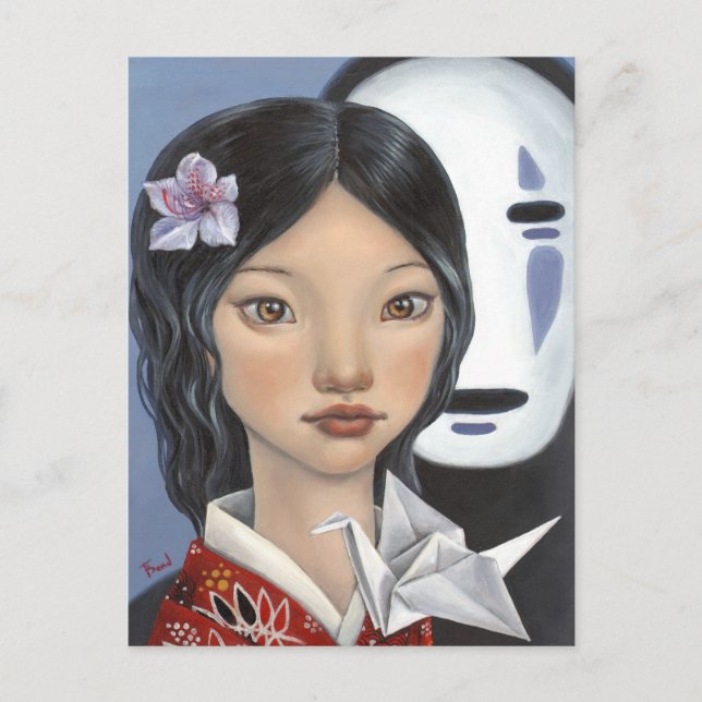 Kamikakushi Vykort (Framsida)