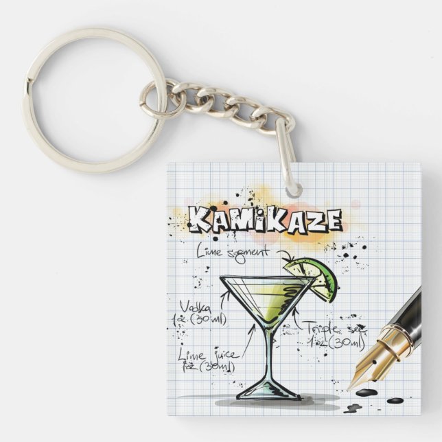 Kamikaze Acrylic Keychain (Framsidan)