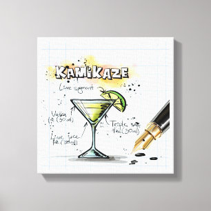 Kamikaze Canvastryck