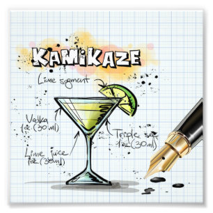 Kamikaze Fototryck