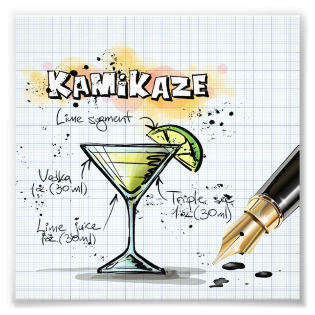 Kamikaze Fototryck (Framsidan)