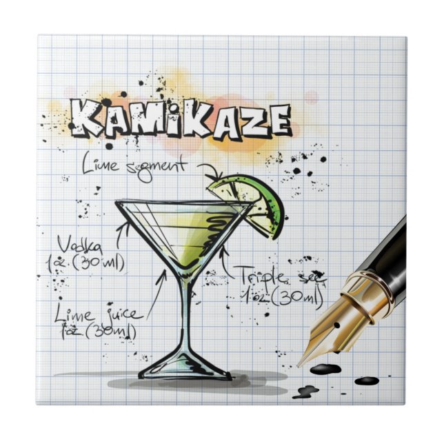 Kamikaze Kakelplatta (Framsidan)