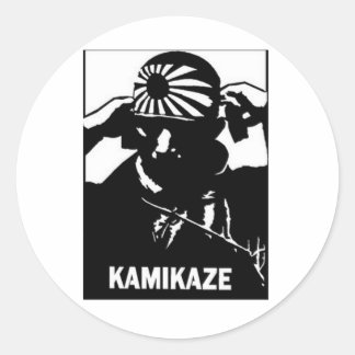 Kamikaze Runt Klistermärke