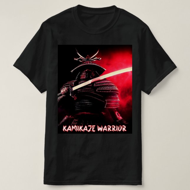 Kamikaze Warrior | Samurai | Unisex T-shirt (Design framsida)