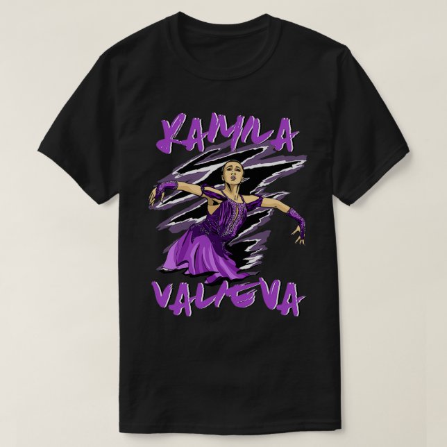 Kamila Valieva 2 T Shirt (Design framsida)