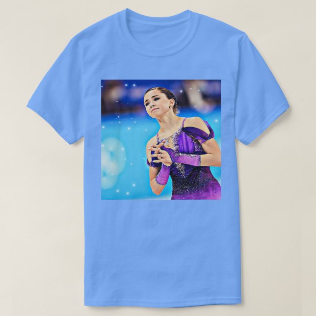 Kamila valieva 4 t shirt (Design framsida)