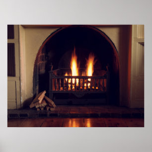 Kamin hemma poster