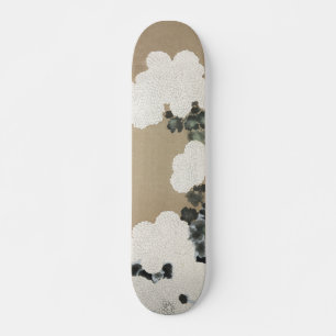 Kamisaka Sekka japan traditionell konst vint Mini Skateboard Bräda 18,5 Cm