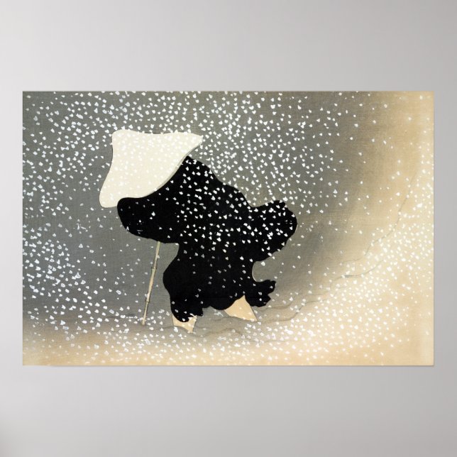 Kamisaka Sekka Snö Poster (Framsidan)