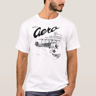 Kamlet/Sopwith för WW1 Snipe den Aero Sopwith T-shirt