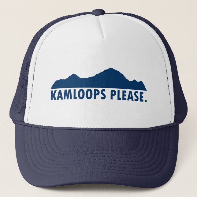 Kamloops British Columbia Vänligen Keps (Framsida)